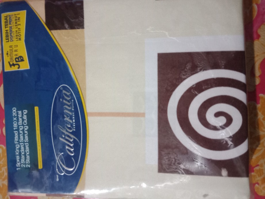 Sprei California King / No.1 / 180x200