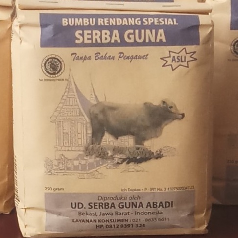 

Bumbu Rendang Padang / bumbu rendang spesial serba guna