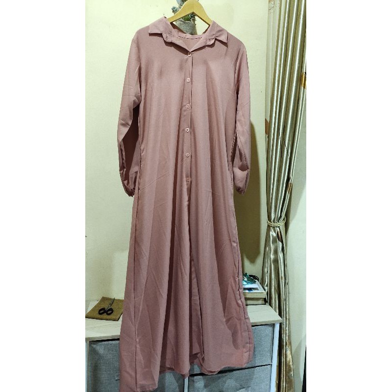 gamis polos shakila