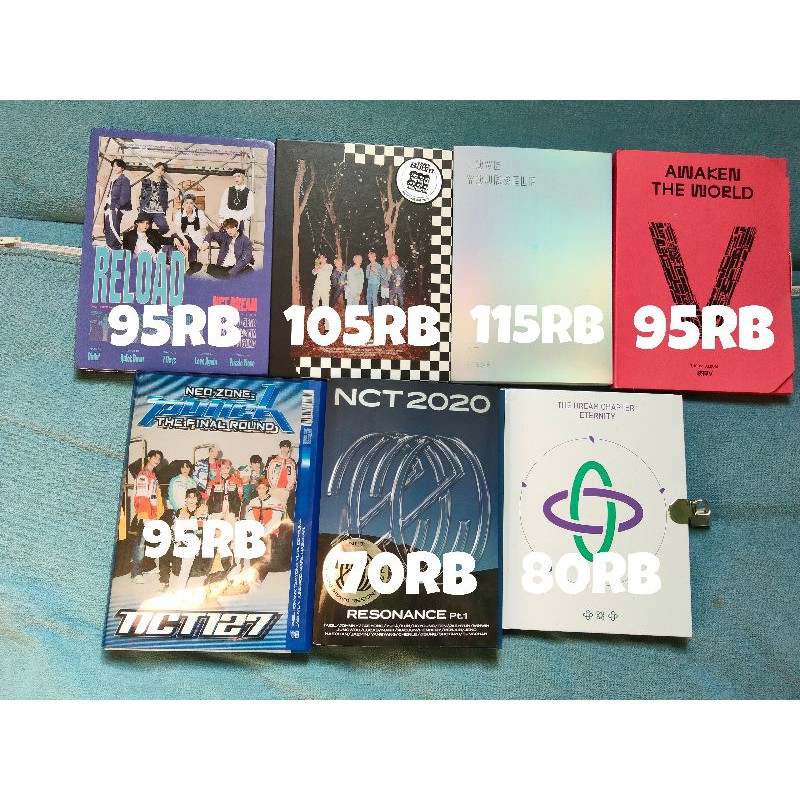 album only nct dream we boom reload  nct resonance BTS answer txt eternity wayv awaken punch 127