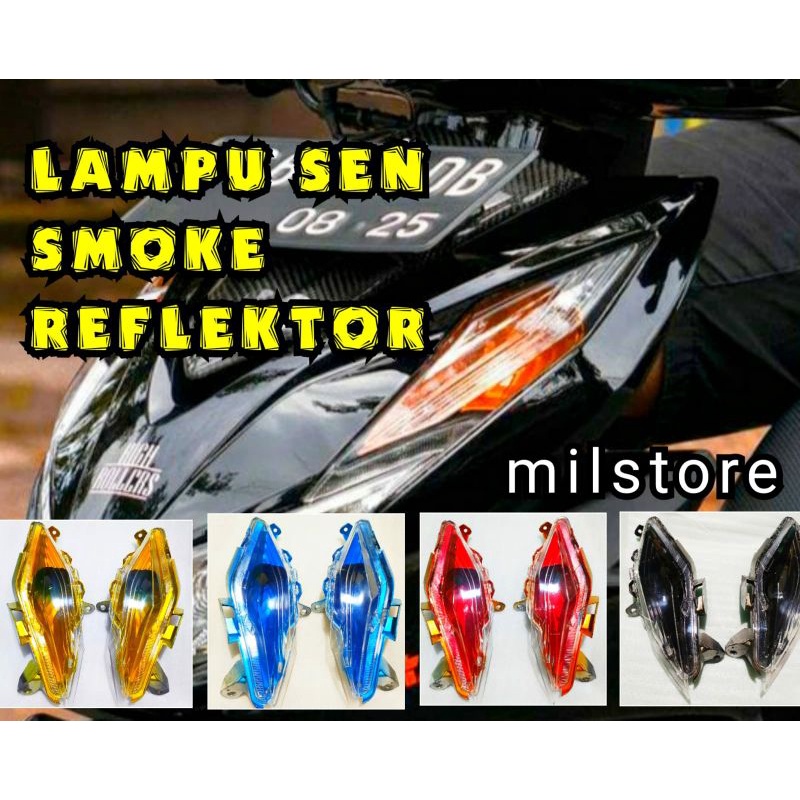 Lampu sen beat variasi / lampu sen beat smoke / lampu sen beat 2021 led / lampu sen beat modifikasi