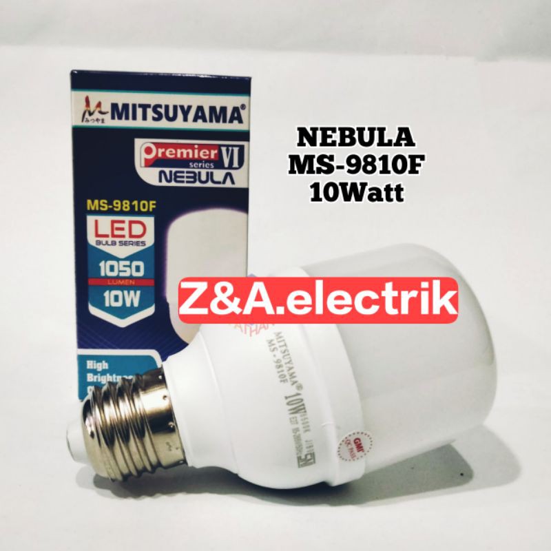 Lampu Bohlam LED 10W MS-9810F Premier Series NEBULA MITSUYAMA