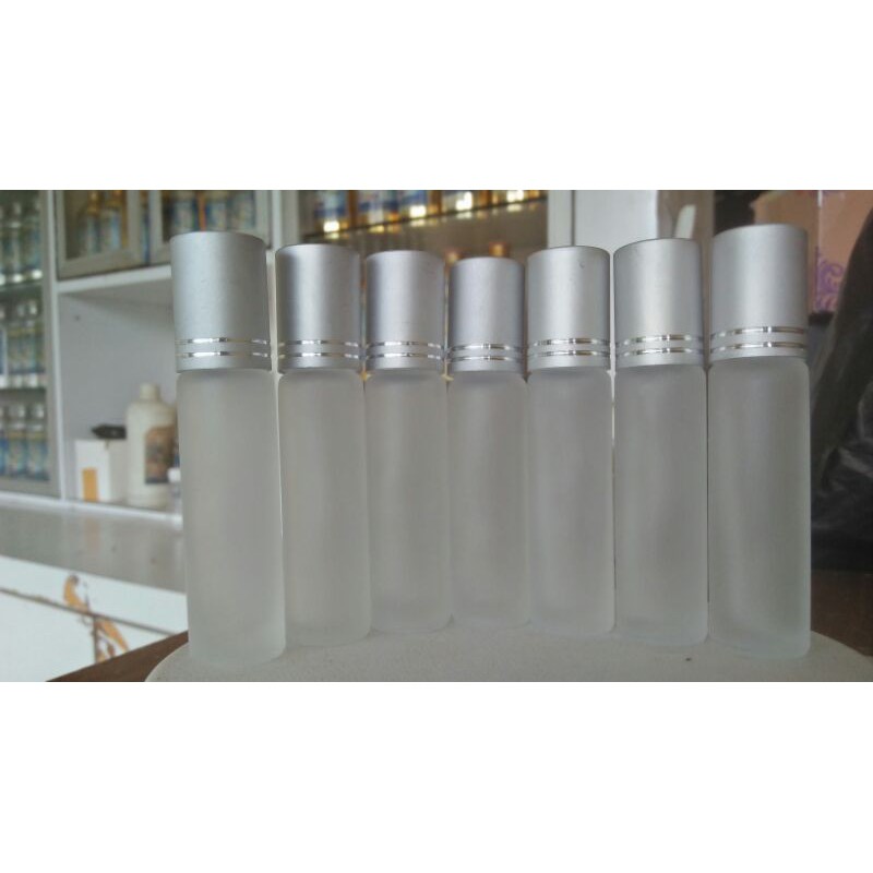 Botol 8 ml Doff Roll On tutup Silver