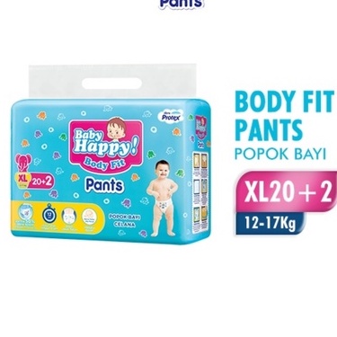 Baby happy pants S38+2 M32 L28 XL26 XXL24 L20 M20  S M L XL XXL  popok celana bayi / anak babyhappy