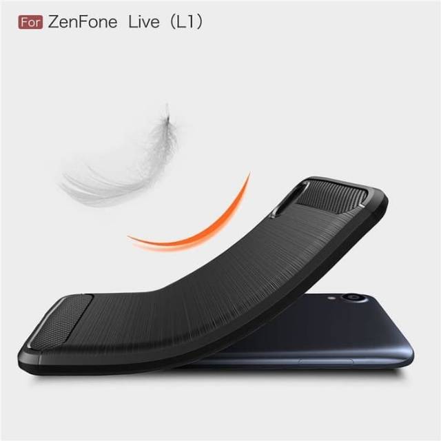 SOFTCASE ZENFONE LIVE L1 L2 - SLIM FIT CARBON ASUS ZENFONE LIVE L1 L2