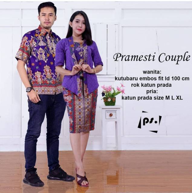 GROSIR PRAMESTI COUPLE BATIK SET COUPLE RnB SPAN