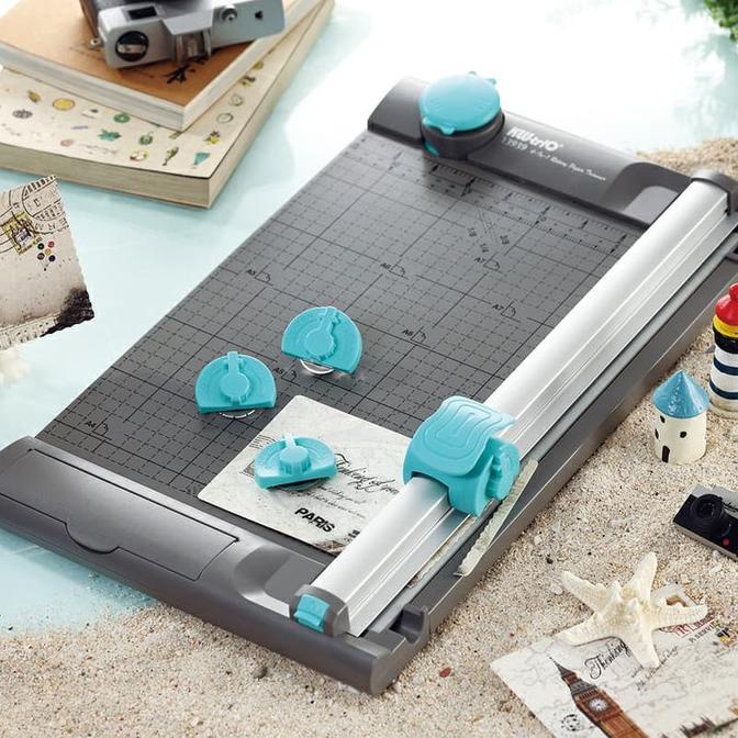 

Diskon Kwtrio 13939 4 in 1 paper cutter,corner rounder,paper trimmer ALL IN 1 Diskon