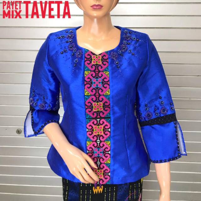 Blouse kbna payet mix taveta