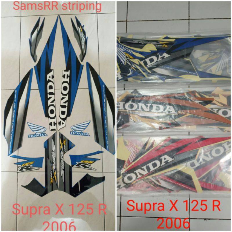 Striping SUPRA X 125 R 2006