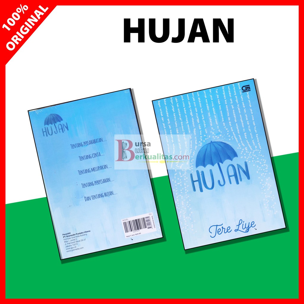Hujan Karya Tere Liye Shopee Indonesia