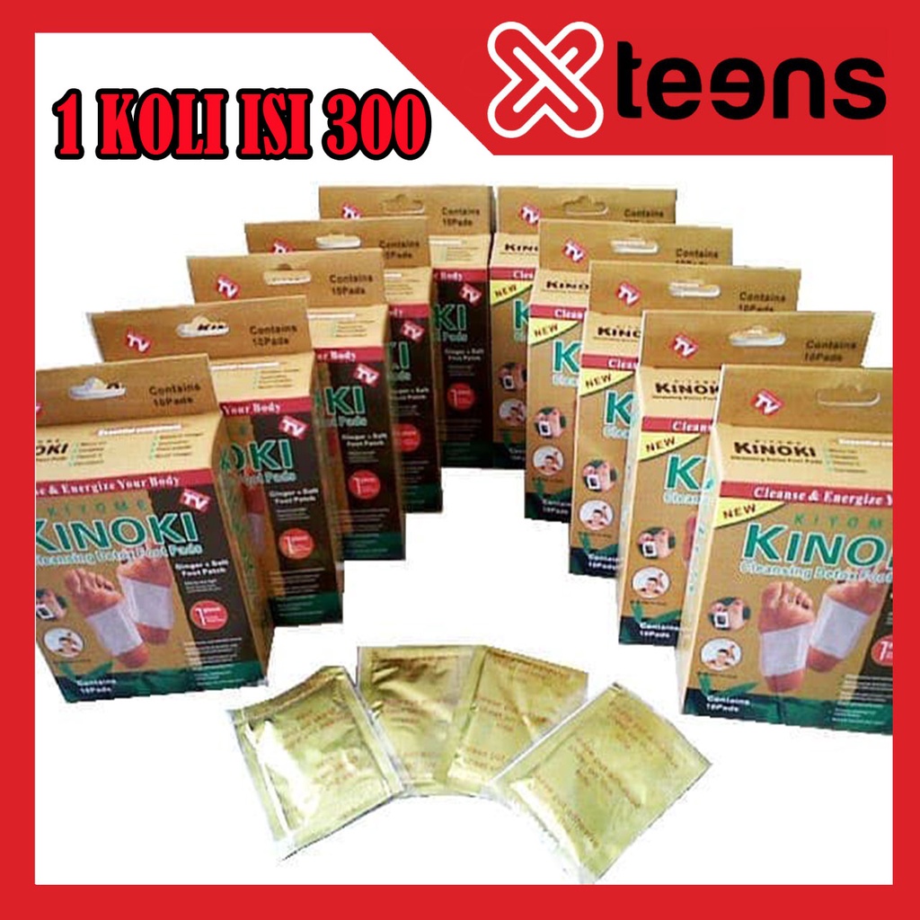 1 KOLI 500 BOX Kinoki gold koyo kaki termurah 1 box isi 10 pcs