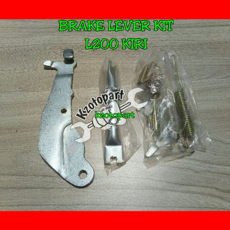 Kit Rem Tangan Setean Rem Tangan Kiri L200 - Hand Brake Lever Kit Repairkit Rem Strada L200 Kiri