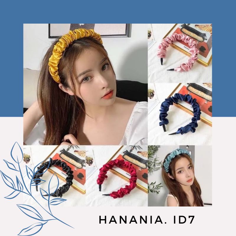 BANDANA BONDU SCRUNCHIE / BANDO RUFFLE KOREA / BANDO BANDANA SCRUNCHIE /BANDO KERUT/ BANDO NAGITA SLAVINA/ BANDO VIRAL