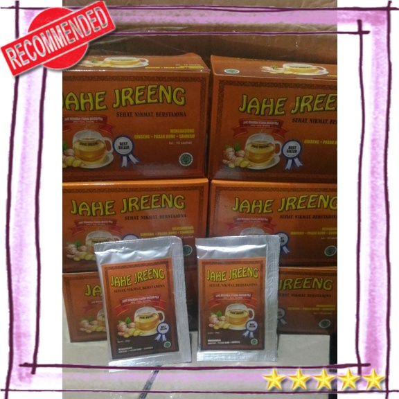 

Jahe Jreeng Jahe Jreng Jahe kuat harga per box atau 10 sachet Menjaga Stamina Anti Lemah Letih Lesu