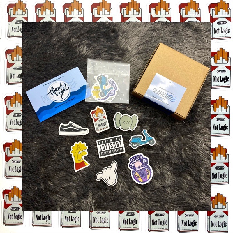Jual Hepipon Sticker Kekinian - millennials hype vespa OT Vans | Shopee ...