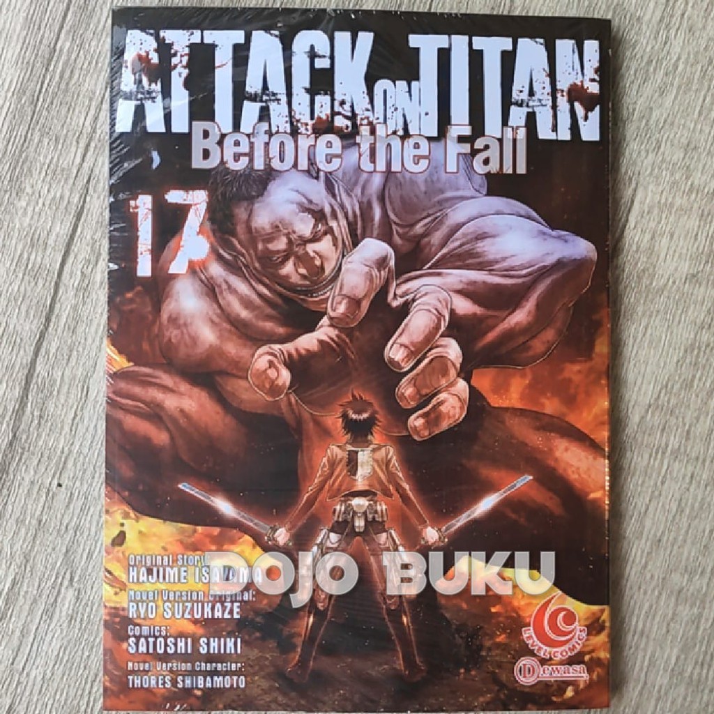 Komik Seri : Attack on Titan Before The Fall ( Hajime Isayama )