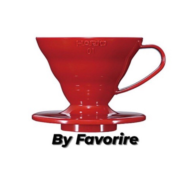 

Hario V60 Dripper Red Plastic (VD-01R) Original