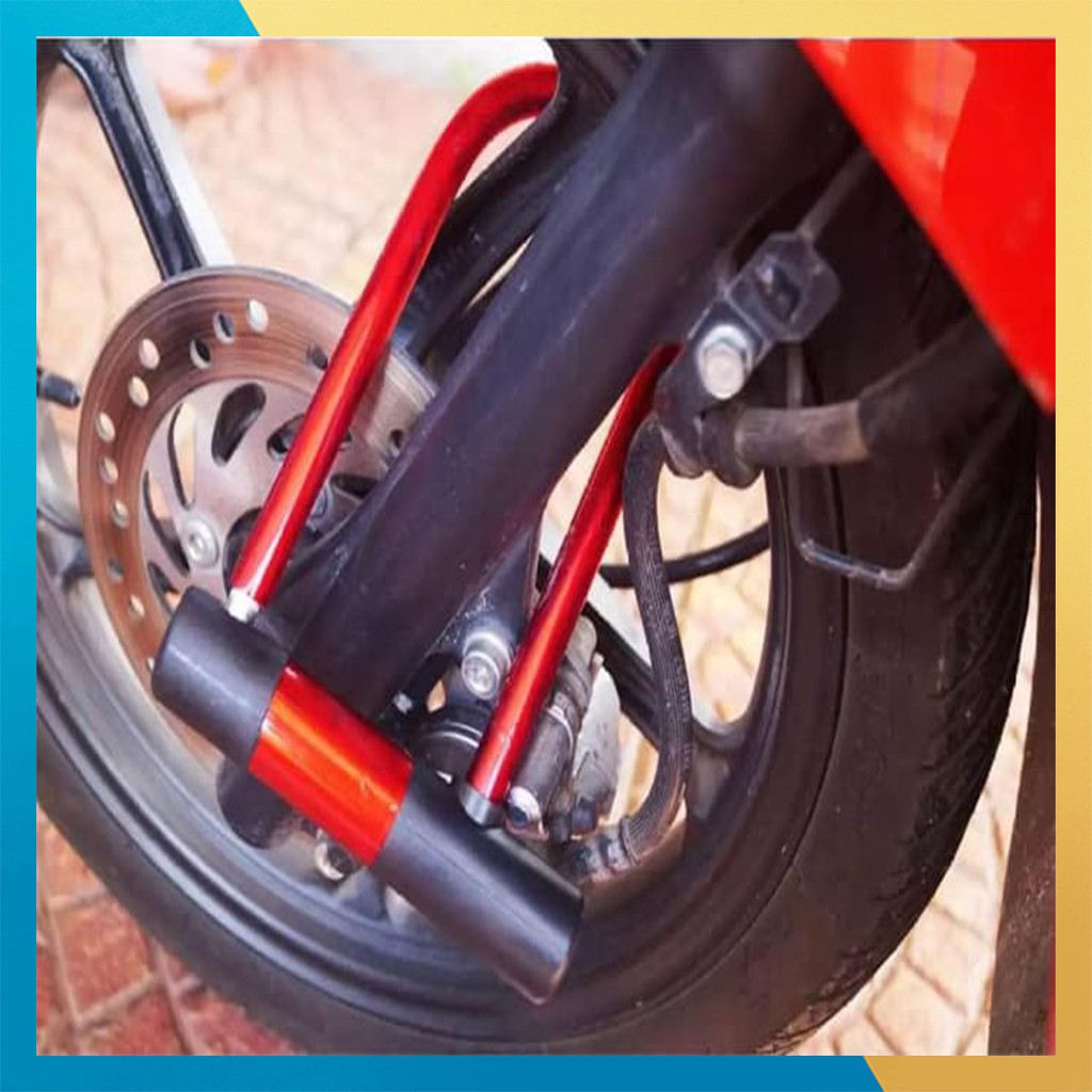 Gembok Sepeda & Motor Besar Motorcycle U Lock / Pengaman / Anti maling / Gembok U / Kunci gembok