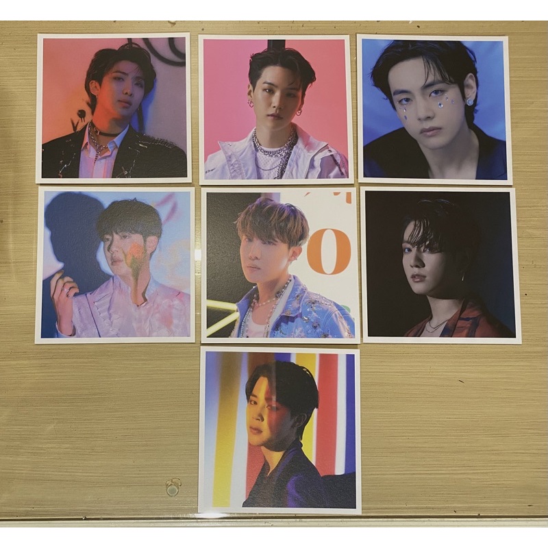 MCB Square Photo RM/Yoongi/Taehyung/Seokjin/Jhope/Jimin/Jungkoon