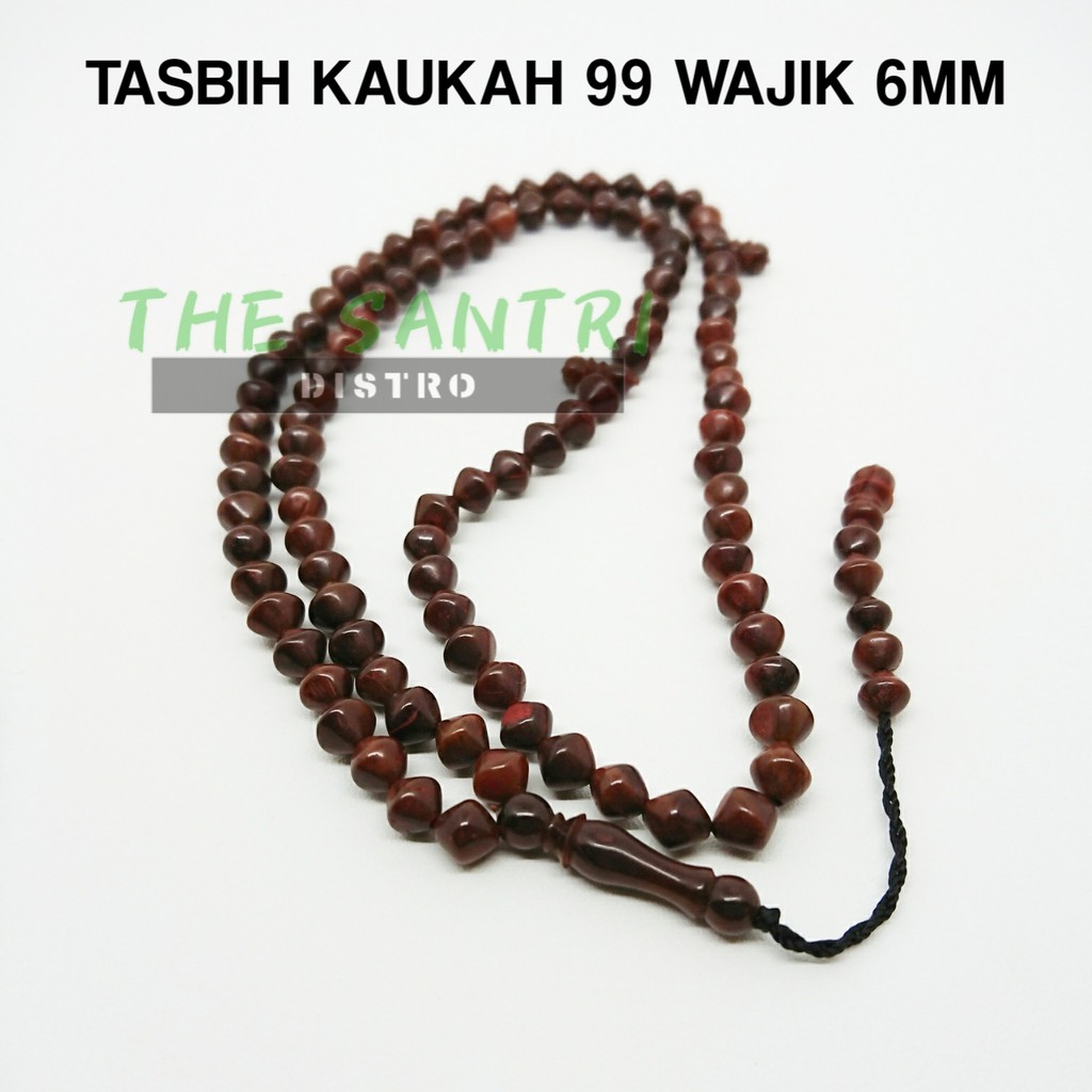 Tasbih Kaukah 99 Wajik Asli/Kokah Tasbih 99 Wajik/Kokka Original/Kokka Ori/Kaukah Dijamin Asli