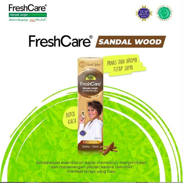 FRESHCARE | Roll on / Patch Minyak Angin Telon Aromaterapi Fresh Care 10ml Eucalyptus