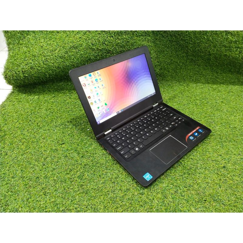 Notebook Lenovo Ideapad 300s Ram 2gb HDD 500gb  intel Celeron Siap pakai-4
