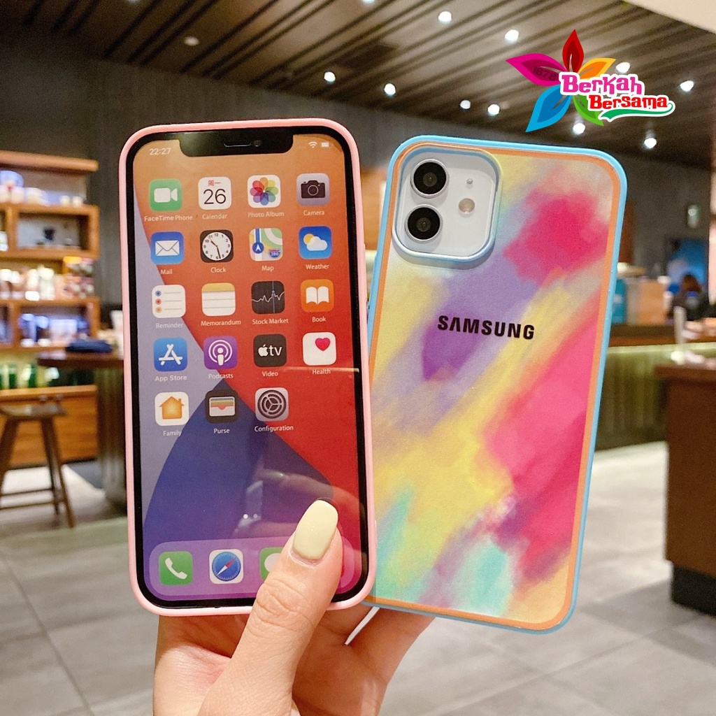 SS044 SOFTCASE RAINBOW SAMSUNG  A02S J2 PRIME GRAND PRIME  A10S MO1S A12 A20 A30 A21S A50 A30S A50S BB5657