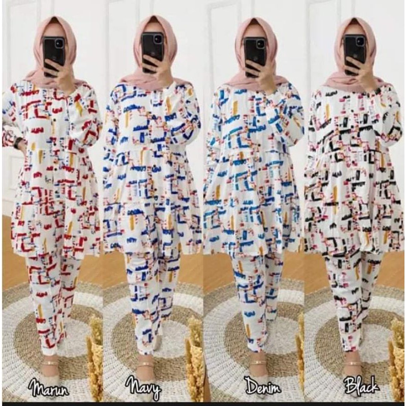 set celana nagita // setcel syahnazz // setelan wanita dewasa // setcel terlaris 2020