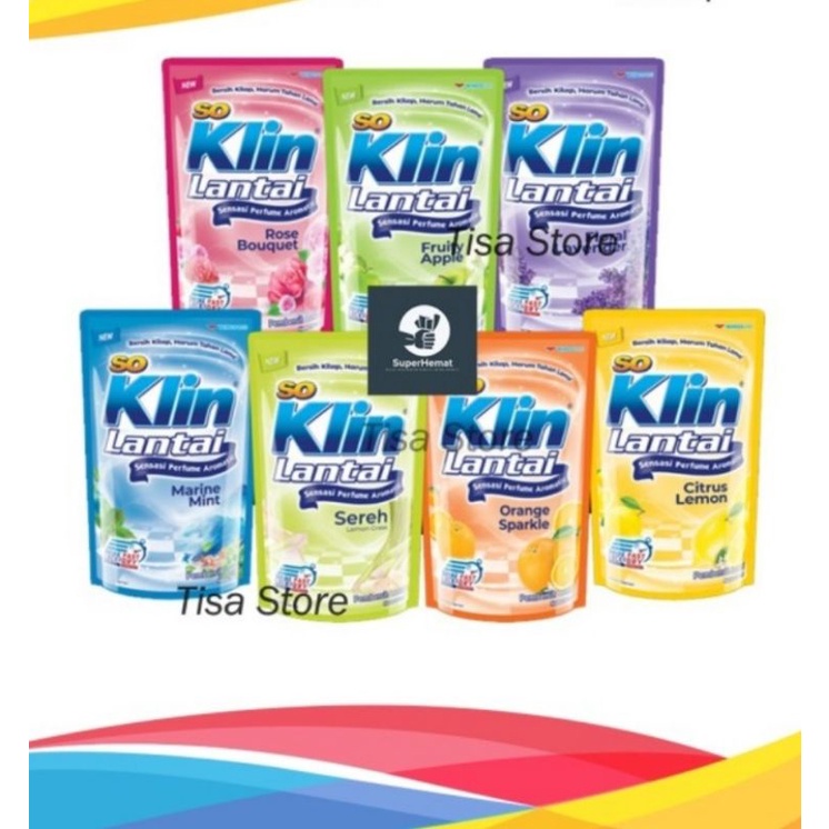 So Klin lantai 780ml