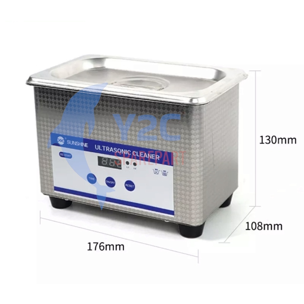 ULTRASONIC CLEANER SUNSHINE SS-6508T / MESIN PEMBERSIH PCB / ALAT SERVIS SERVICE HP LENGKAP TERLENGKAP TERMURAH