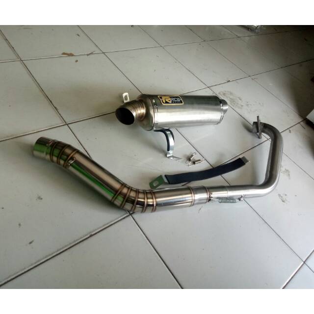 KNALPOT RCB OVAL 30CM KNALPOT RCB VIXION KNALPOT RCB FU KNALPOT RCB TIGER R15 SONIC GSX MX dll