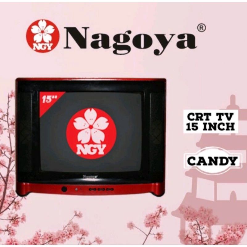 NAGOYA TV TABUNG 15INCH GARANSI RESMI 1THN