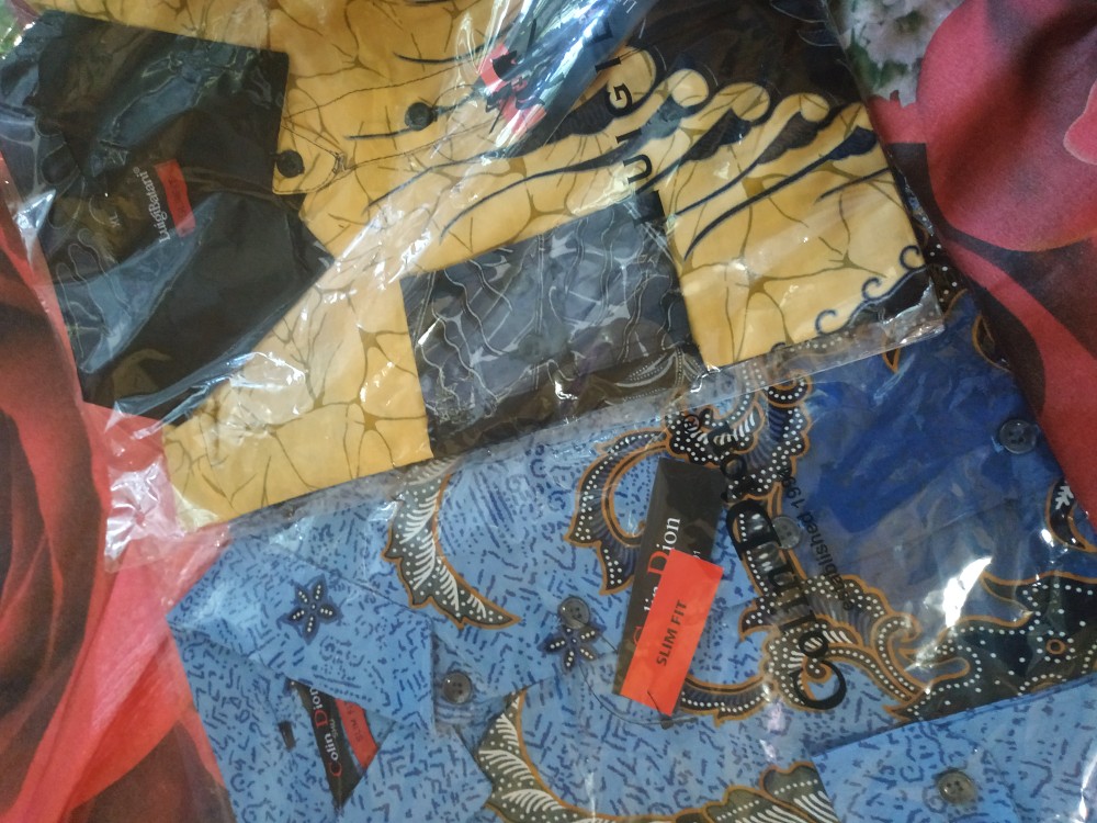 Batik Cotton Asli Model Slimfit Best Seller