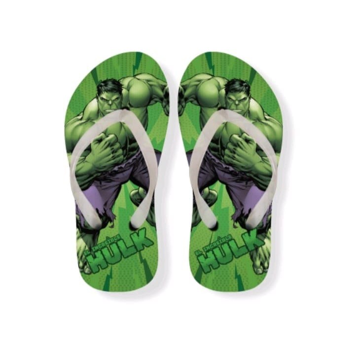 sandal anak laki laki motif hulk