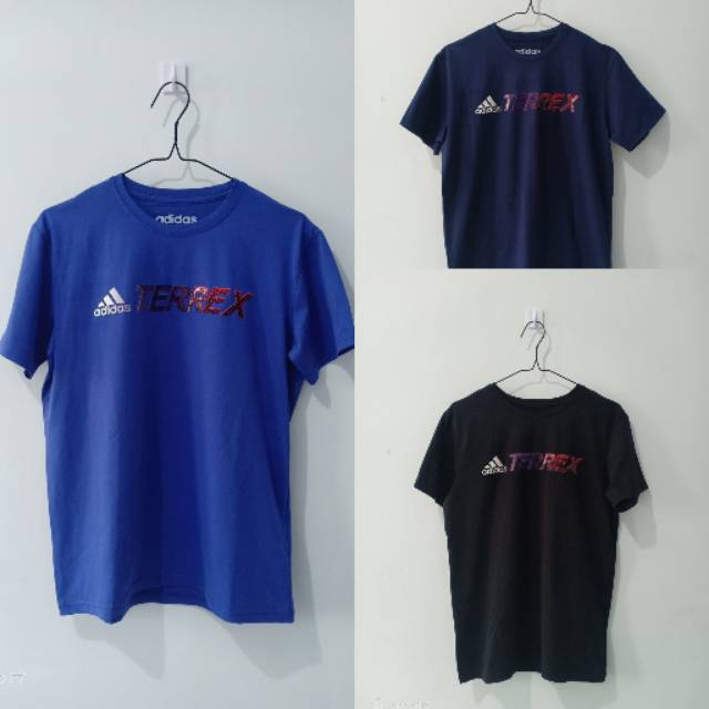 Kaos pria import adidas 3 warna