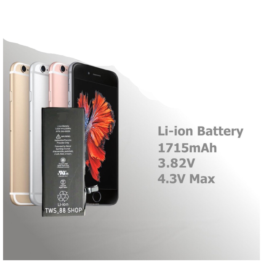 (TWS) Baterai batre battery  6s APN 616-00033