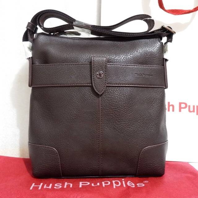  TAS SELEMPANG SLING BAG PRIA HUSH PUPPIES ORIGINAL COUNTER 