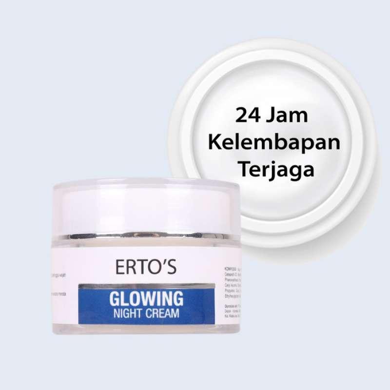 [ORI] Cream Malam Pencerah Wajah Tampak Glowing | Whitening and Moisturizing | Glowing Night