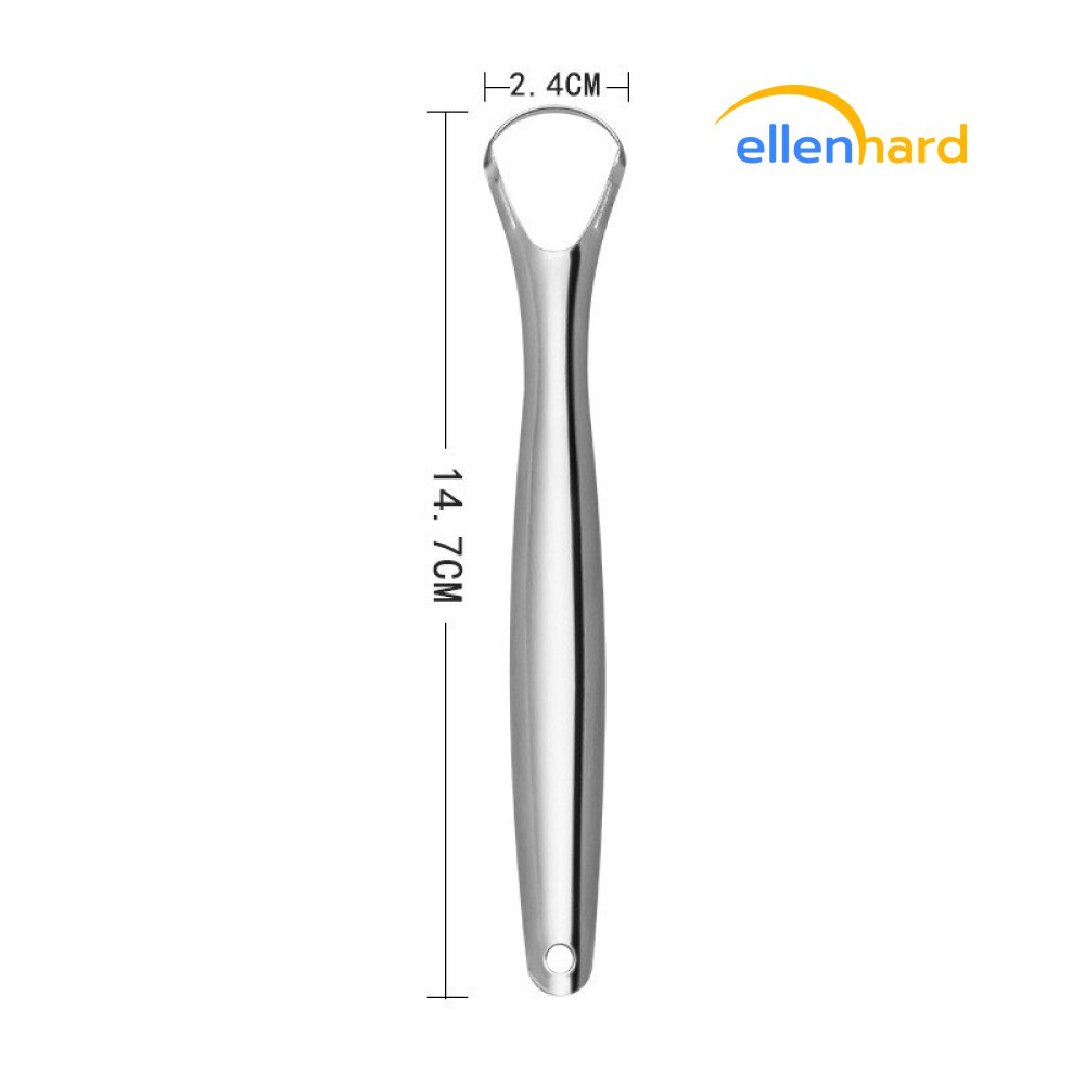 Sikat Pembersih Lidah Dewasa Bahan Stainless Steel Tongue Scraper