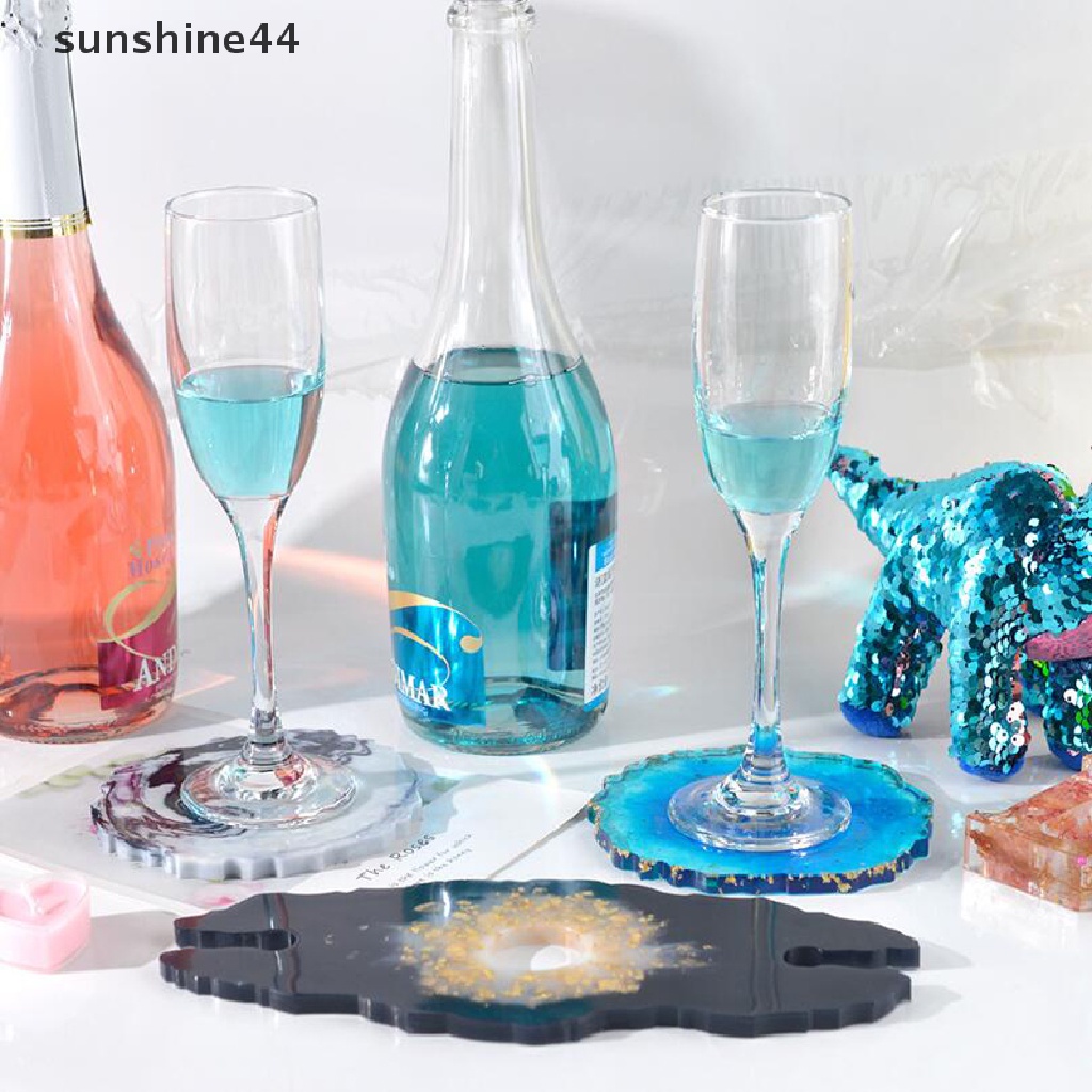 Sunshine Cetakan Resin Epoxy Bahan Silikon Bentuk Asimetris Untuk Craft DIY