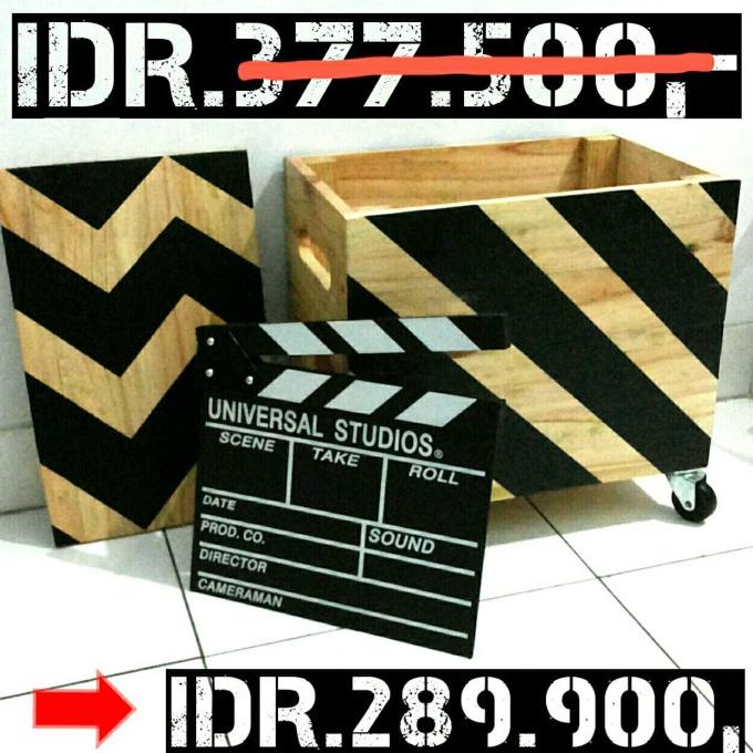 

[COD] Coffee / Tea Table / Storage Box with Rollers for Kids [COD]