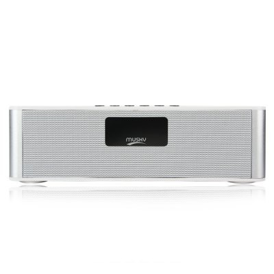MUSKY DY21L HIFI Nirkabel V4.0 Bluetooth Stereo Speaker dengan Multimedia LED Display Mode Alarm FM