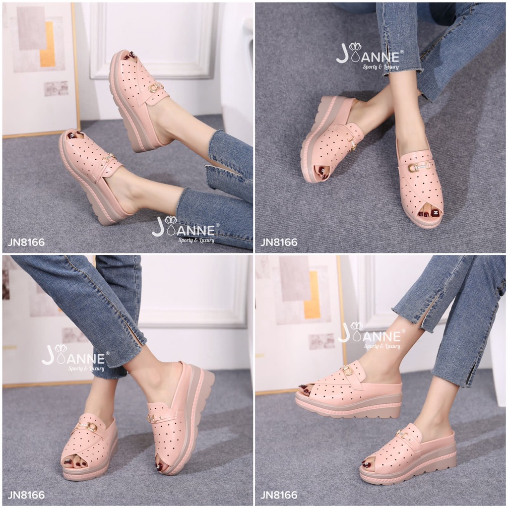 JOANNE Slop Wedges Shoes  #JN8166 ORIGINAL