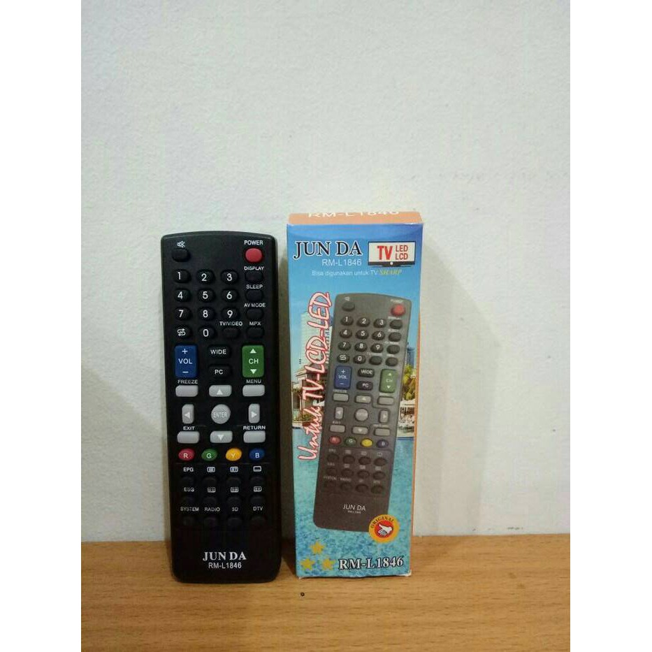 REMOTE TV MULTI SHARP LCD LED JUN DA RM-L1846