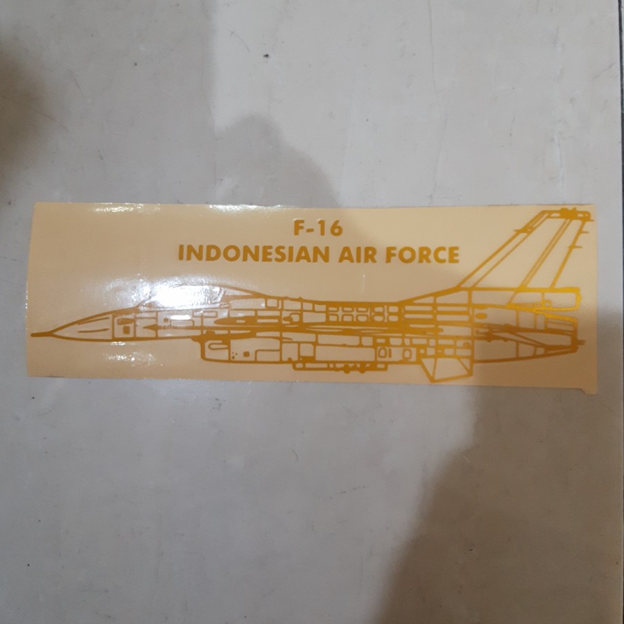

sticker F16 indonesian air force