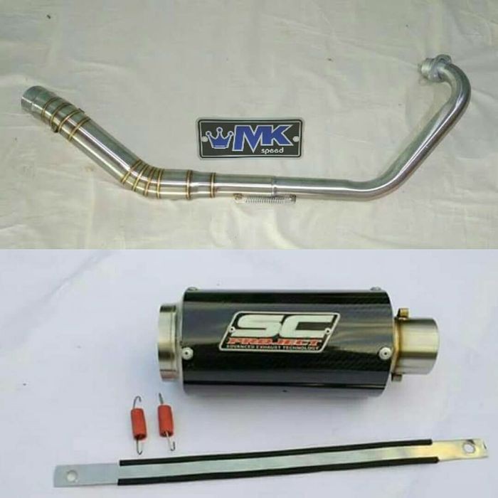 FULLSYSTEM KNALPOT SC Project Carbon gratis DB Killer