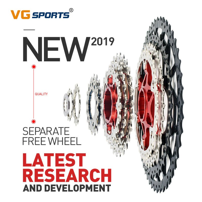 VG Sports Gigi Sprocket Sepeda Aluminium Round Ultralight 9 Speed 42T - VG72