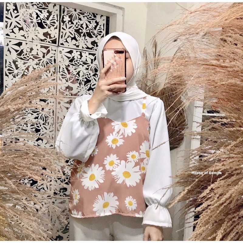 Daisy Vest (bisa request warna) *hanya rompi, tidak termasuk baju dalam (baju dalam “lica top”)*