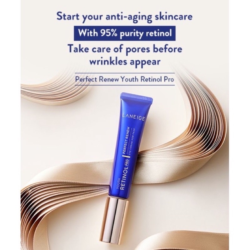 Laneige Perfect Renew Youth Retinol Eye Cream for Face 30ml