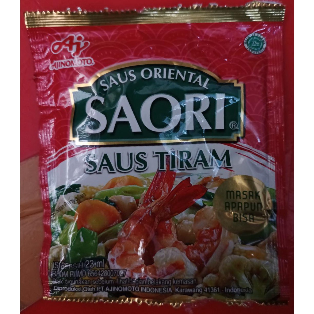

Saori Saus Tiram Sachet 23 ml